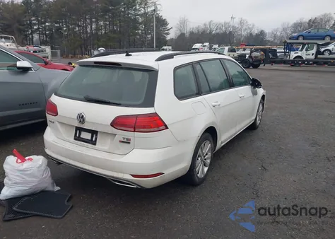 2018 Volkswagen Golf Sportwagen S from USA, damaged, VIN 3VW217AU2JM766601